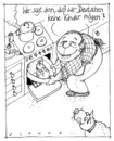 Cartoon: KinderEssen (small) by schwoe tagged kinder,kochen,festessen,fest,männer,küche,kochrezept