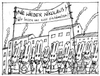 Cartoon: OsterHasenDemo (small) by schwoe tagged schokoosterhase,schokolade,schokoladenikolaus,nikolaus,osterhase,einschmelzen,schmelzen,demo,demonstration