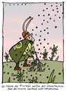 Cartoon: Snailman (small) by schwoe tagged rollator,schnecke,supermann,böse,finsternis