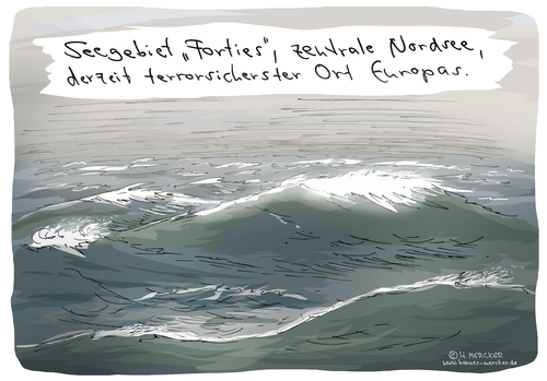 Cartoon: Nordsee (medium) by H Mercker tagged aktuell,anschlag,anschläge,cartoon,europa,fortis,gefahr,karikatur,medien,mercker,nordsee,seegebiet,sicherheit,situation,tagesaktuell,terror,terrorgefahr,terrorismus,terroristen,aktuell,anschlag,anschläge,cartoon,europa,fortis,gefahr,karikatur,medien,mercker,nordsee,seegebiet,sicherheit,situation,tagesaktuell,terror,terrorgefahr,terrorismus,terroristen