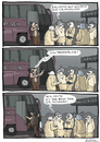 Cartoon: Alt und grau (small) by H Mercker tagged alter,altern,autobahn,beige,bus,busreisen,farbe,geschmack,grau,menschen,mode,rastplatz,raststätte