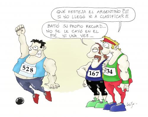 Cartoon: Olympics 2 (medium) by Luiso tagged olympics