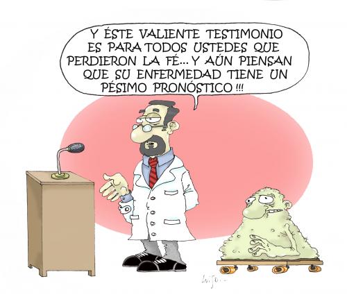 Cartoon: Pronostico (medium) by Luiso tagged health