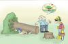 Cartoon: nature (small) by Luiso tagged nature