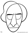 Cartoon: Franco Battiato (small) by Piero Tonin tagged franco,battiato,music,musician,pop,portrait,caricature,stylized,italian,italy,minimal,minimalism,piero,tonin,portraits,caricatures