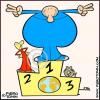 Cartoon: The 3 Worlds (small) by Piero Tonin tagged piero tonin first second third world africa america europe hunger