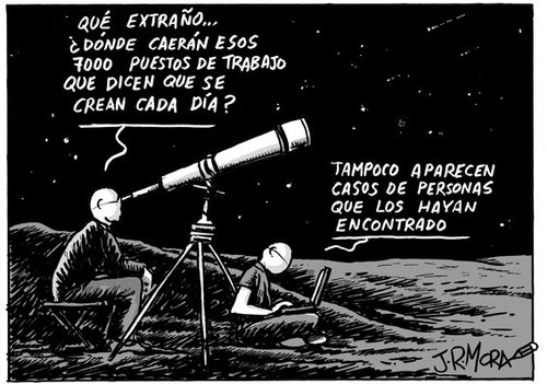 Cartoon: Empleo Spain (medium) by jrmora tagged spain,work,trabajo,empleo