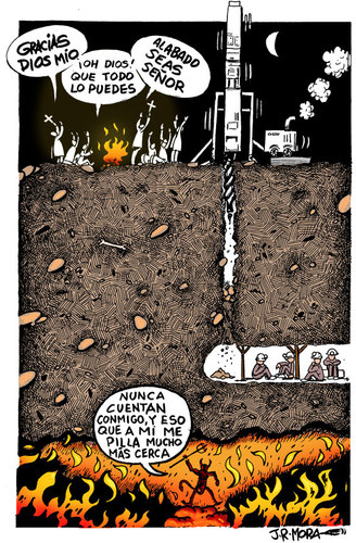 Cartoon: Mineros Chile (medium) by jrmora tagged mineros,chile