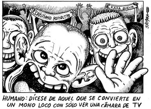 Cartoon: Television (medium) by jrmora tagged espectadores,espontaneos,publico,tv