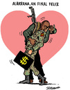 Cartoon: Liberados marines Alakrana (small) by jrmora tagged alakrana,somalia,piratas,secuestro,barco,pescadores,rescate,liberacion