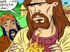 Cartoon: jesus at the circus (small) by monsterzero tagged jesus humor miracles 