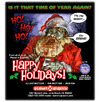 Cartoon: Merry Xmas from Zombie Santa (small) by monsterzero tagged xmas,santa,zombie,christmas
