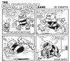 Cartoon: The Gravyboat Gang! (small) by monsterzero tagged cartoon,comic,humor,underground