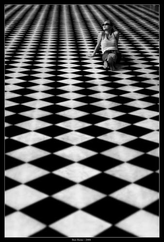 Cartoon: Game of Life (medium) by BenHeine tagged game,of,life,thomas,moore,poem,in,the,morning,chess,echecs,jeux,black,and,white,marta,smile,unknown,paris,versailles,happiness,mystery,past,perspective,pleasure,woman,faith,sorrow,love,amour,tender,freshness,ben,heine,hubert,lebizay,square,carre,geometry