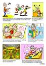 Cartoon: Autobiographie (small) by cwtoons tagged comic,cartoon,zeichnen,lernen