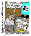 Cartoon: Reality (small) by Christo Komarnitski tagged cartoon comic mickey mouse
