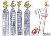 Cartoon: Swiss ban mosque minarets (small) by Christo Komarnitski tagged swiss,ban,mosque,minarets