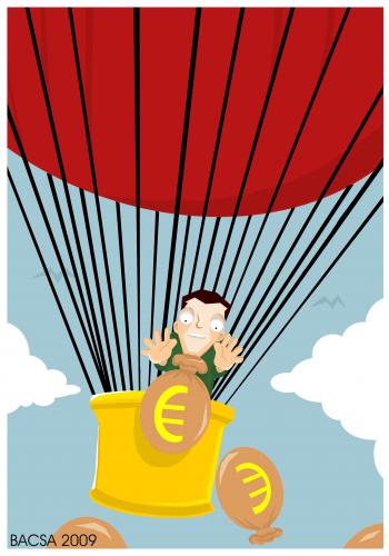 Cartoon: euro (medium) by bacsa tagged euro
