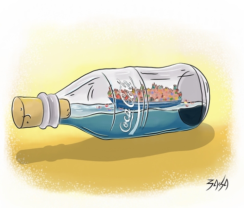 Cartoon: Immigration (medium) by bacsa tagged immigration