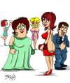 Cartoon: clothes (small) by bacsa tagged clothes