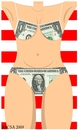 Cartoon: Million Dollar Baby (small) by bacsa tagged million,dollar,baby