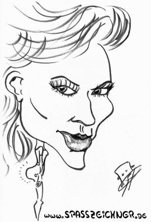 Cartoon: Jennifer (medium) by Clemens tagged karikatur,jennifer,lopez