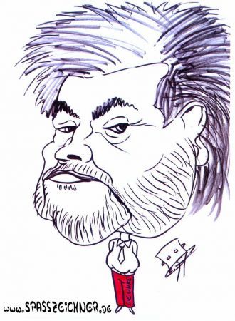 Cartoon: Kurt (medium) by Clemens tagged karikatur,kurt,beck