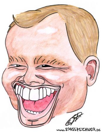 Cartoon: Stefan Raab (medium) by Clemens tagged karikatur,stefan,raab,eurovision,song,contest,oslo