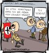 Cartoon: Generationenkonflikt (small) by Clemens tagged generationenkonflikt