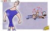 Cartoon: A case of the Blues (small) by omomani tagged abramovich,chelsea,ferguson,hazard,mancini