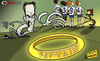 Cartoon: Terry stripped (small) by omomani tagged terry,capello,lord,of,the,rings,chelsea,premier,league,england,italy