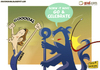 Cartoon: Torres finally scores (small) by omomani tagged fernando,torres,chelsea,manchester,united,premier,league,spain,england