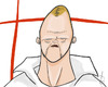 Cartoon: Wayne Rooney (small) by omomani tagged wayene,rooney,england,football,caricature