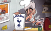 Cartoon: Wenger cooks up (small) by omomani tagged arsenal,premier,league,tottenham,wenger
