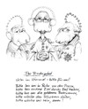 Cartoon: Das Brudergebet (small) by Uschi Heusel tagged ratten,gebet,bruder,goldene,badewanne,amen,vater,himmel