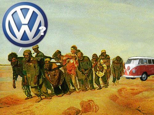 Cartoon: VW (medium) by willemrasingart tagged volkswagen,