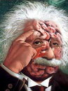 Cartoon: Albert Einstein! (small) by willemrasingart tagged great personalities