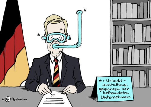 Ausrüstung Von Pfohlmann Politik Cartoon Toonpool 