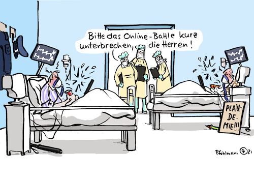 Cartoon: Battle intensiv (medium) by Pfohlmann tagged corona,coronavirus,covid19,intensivstation,krankenhaus,klinik,online,game,battle,duell,coronaleugner,polizei,polizist,konflikt,demonstration,spaziergang,medizin,gewalt,infektion,ansteckung,arzt,ärztin,krankenpfleger,corona,coronavirus,covid19,intensivstation,krankenhaus,klinik,online,game,battle,duell,coronaleugner,polizei,polizist,konflikt,demonstration,spaziergang,medizin,gewalt,infektion,ansteckung,arzt,ärztin,krankenpfleger