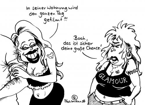 Cartoon: Glamour (medium) by Pfohlmann tagged überwachung,video,kamera,überwachung,privatsphäre,datenschutz,öffentlichkeit,videokamera,video,kamera,kontrolle,technik,glamour,punk,porno,filmen,gefilmt,film,frau,sex,anspielung