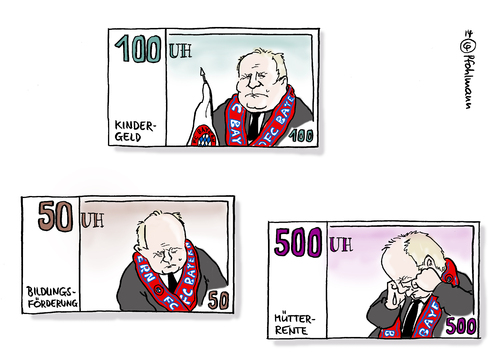 Hoeness-Banknoten