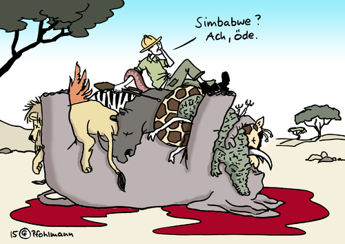 Jagd in Simbabwe