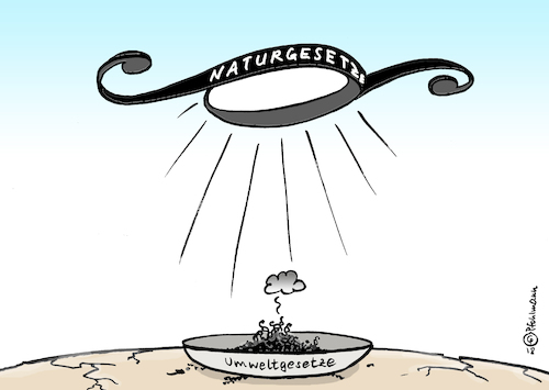 Cartoon: Naturgesetz (medium) by Pfohlmann tagged karikatur,cartoon,farbe,color,2018,deutschland,global,welt,klimawandel,klimaschutz,naturgesetz,naturgesetze,klimaforscher,weckruf,wissenschaftler,umweltgesetze,umkehr,paragraph,weltklimarat,karikatur,cartoon,farbe,color,2018,deutschland,global,welt,klimawandel,klimaschutz,naturgesetz,naturgesetze,klimaforscher,weckruf,wissenschaftler,umweltgesetze,umkehr,paragraph,weltklimarat