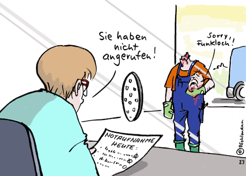 Cartoon: Notaufnahme Anruf (medium) by Pfohlmann tagged notaufname,medizin,arzt,notfall,gesundheit,krankheit,funkloch,kosten,krankenkasse,anmeldung,notaufname,medizin,arzt,notfall,gesundheit,krankheit,funkloch,kosten,krankenkasse,anmeldung