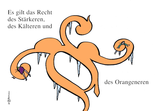 Cartoon: Recht des Orangeneren (medium) by Pfohlmann tagged usa,trump,venezuela,grönland,weltordnung,recht,paragraf,völkerrecht,ice,einwanderung,migration,minnesota,minneapolis,gewalt,zölle,usa,trump,venezuela,grönland,weltordnung,recht,paragraf,völkerrecht,ice,einwanderung,migration,minnesota,minneapolis,gewalt,zölle