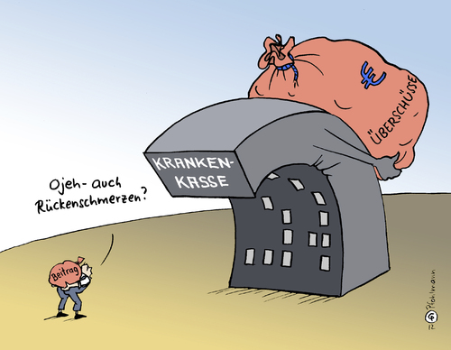 Ruckenschmerzen Von Pfohlmann Politik Cartoon Toonpool