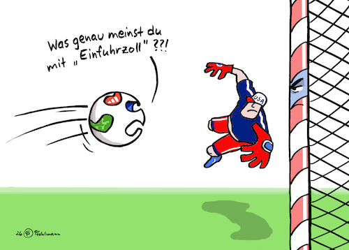 Cartoon: Torzoll (medium) by Pfohlmann tagged fußball,tor,wm,weltmeisterschaft,worldcup,zoll,zölle,einfuhrzoll,trump,wirtschaft,geld,finanzen,handel,torpfosten,spielball,fußball,tor,wm,weltmeisterschaft,worldcup,zoll,zölle,einfuhrzoll,trump,wirtschaft,geld,finanzen,handel,torpfosten,spielball