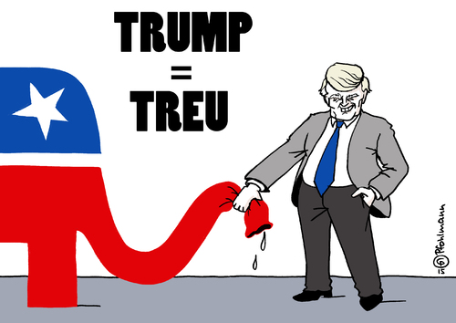 Cartoon: Trump-Treu (medium) by Pfohlmann tagged karikatur,cartoon,2015,color,farbe,usa,trump,donald,republikaner,elefant,treu,unabhängig,kandidat,kandidatur,präsidentschaftskandidat,präsidentschaftskandidatur,rüssel,versprechen,treue,partei,karikatur,cartoon,2015,color,farbe,usa,trump,donald,republikaner,elefant,treu,unabhängig,kandidat,kandidatur,präsidentschaftskandidat,präsidentschaftskandidatur,rüssel,versprechen,treue,partei