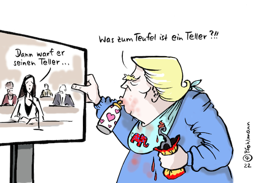 Cartoon: Trump Teller (medium) by Pfohlmann tagged usa,trump,kapitol,capitol,sturm,verfassung,putsch,anhörung,zeugin,teller,trotz,kindisch,wahl,präsident,präsidentschaft,wahlen,verlierer,narzissmus,wahlverlierer,republikaner,hetze,wut,demokratie,usa,trump,kapitol,capitol,sturm,verfassung,putsch,anhörung,zeugin,teller,trotz,kindisch,wahl,präsident,präsidentschaft,wahlen,verlierer,narzissmus,wahlverlierer,republikaner,hetze,wut,demokratie