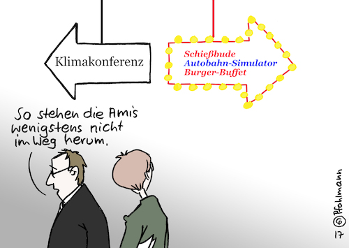 Cartoon: US-Parallelprogramm (medium) by Pfohlmann tagged karikatur,cartoon,color,farbe,2017,deutschland,welt,global,klimakonferenz,weltklimakonferenz,bonn,usa,amerikaner,amis,schießbude,autobahn,simulator,burger,buffet,parallelprogramm,ausstieg,pariser,klimaabkommen,delegation,beschäftigung,karikatur,cartoon,color,farbe,2017,deutschland,welt,global,klimakonferenz,weltklimakonferenz,bonn,usa,amerikaner,amis,schießbude,autobahn,simulator,burger,buffet,parallelprogramm,ausstieg,pariser,klimaabkommen,delegation,beschäftigung